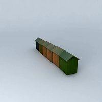 Berck Plage  Beach Cabins