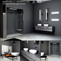 Bathroom furniture set Panta Rel 6