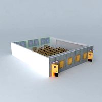 Modern classrom with charis