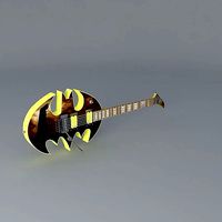 Batman guitar