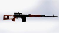 Snayperskaya Vintovka Dragunova SVD