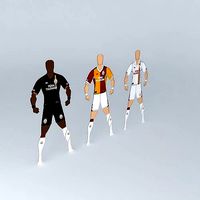 manequins soccer 2d