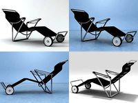 Outdoor Chaise Longue 241