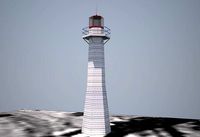 Point Cleveland Lighthouse Low poly