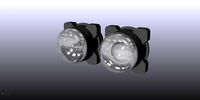 Hella 90mm Headlight Modules
