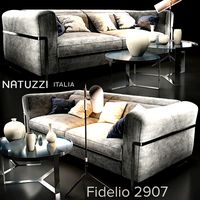 Sofa natuzzi fidelio 2907