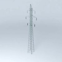 Electricity high voltage trellis