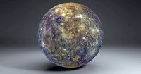 Mercury 8k Globe