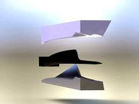 Wind turbine blade 8 mould asm