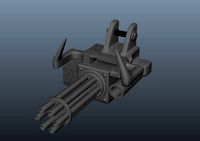 machine gun