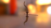 Bow and Arrow - Low poly fantasy