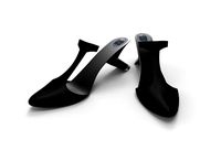 Carbon pump heels