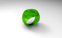 Grren lantern Ring | 3D
