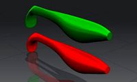 Fishing lures models