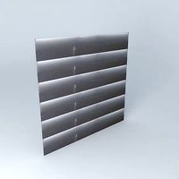 White Wood Window Cover