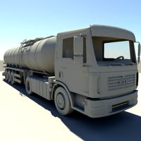 Trucks complete pack 3D Model