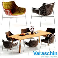 Varaschin SUMMERSET Chair and LINK Table