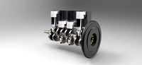crank piston mechanism