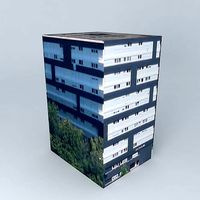 Building located Rouen France