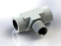 Hydraulic FITTING TEE 5604-6-6-6