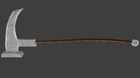 Low Poly Scythe Weapon