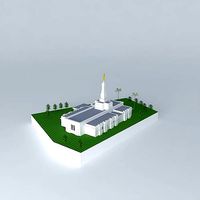 LDS Temple Asuncion Paraguay 112 Th. Operating Templo Mormon.