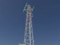 Power line tower 951