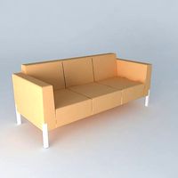 Sofa three seats TECNO onyx