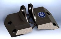 GE jet engine bracket
