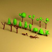 Low Poly Tree Pack