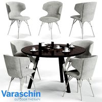 Varaschin KLOE Chair and LINK Table