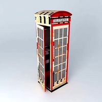 Eco Rail Track Telephone Box Dummy Old Steam Days