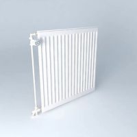 A radiator steel blade H720 L710