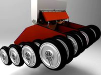 Space Plane Main Gear Booge