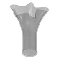 Ruffled vase