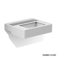Artemide Architectural Square Wall Lamp 3D Model