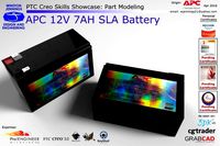 PTC Creo Skills Showcase APC 12V 7AH SLA Battery