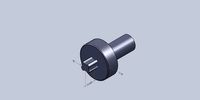 FSW fluted straight circular tool