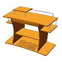 Small computer desk