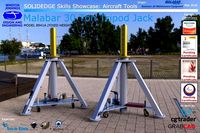 Solidedge Skills Showcase Malabar 30 Ton Tripod Jack
