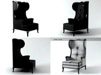 Bllack Raven high chair