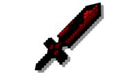 Pixelated Demon Sword