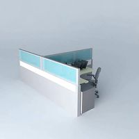 Duo office cubicle