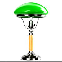 Table lamp with bowl shade