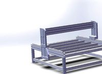 cnc router chassis