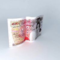 English Fifty Pound Note 1995