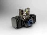 Limbach L 275E - 15 kW 20hp air cooled 2-cylinder engine