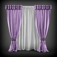 Curtain 3D model 8