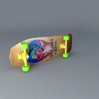 1986 Schmitt Stix Joe Lopes Crystal ball model skateboard