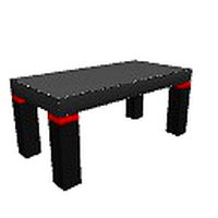 Black table